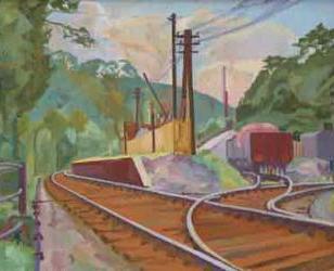 Juniper Green Railway Station in 2nd World War