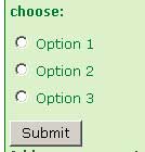 Image - setting option question in a questionnaire
