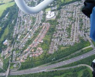 Juniper Green from the air (1)